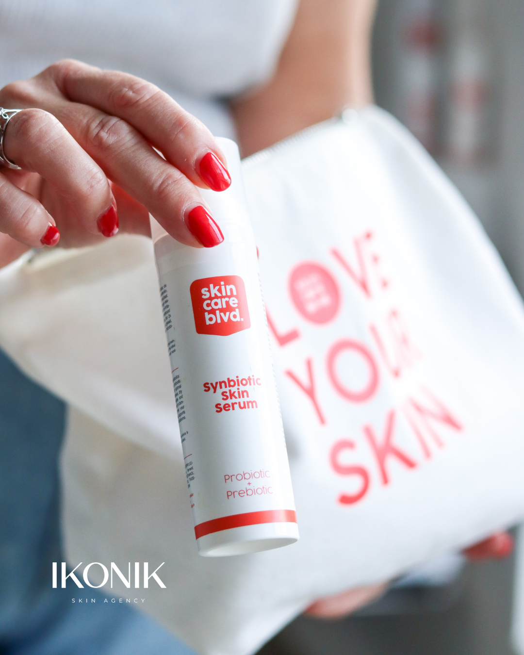 Synbiotic Skin Serum met probiotica 75 ml - huid microbioom serum