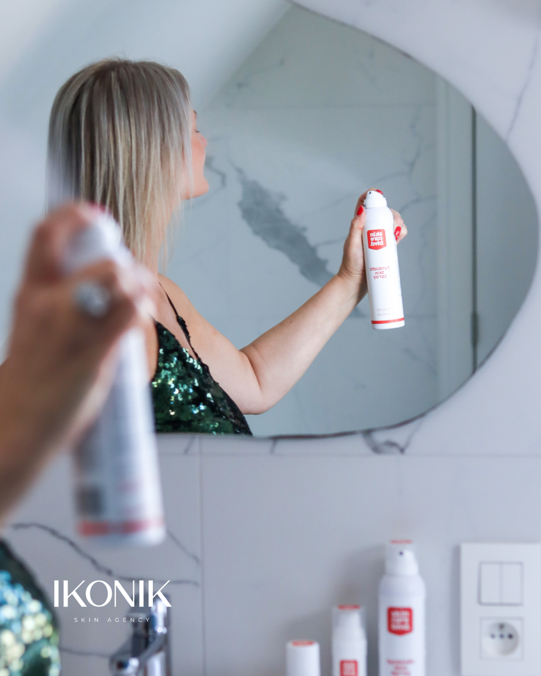Synbiotic Skin Spray met probiotica - hydraterende spray
