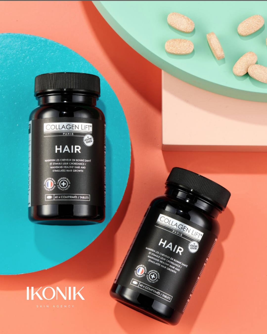 HAIR - haarsupplement voor dikker en gezonder haar - Collagen Lift Paris