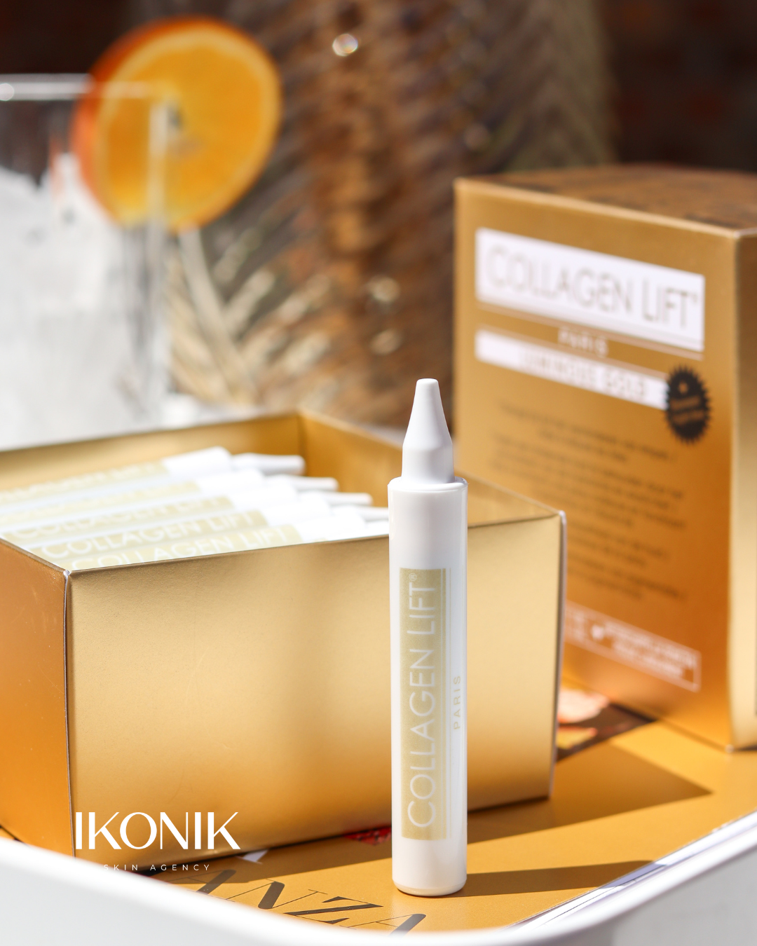 Luminous Gold Collageen – Anti-rimpel collageendrank voor egale teint