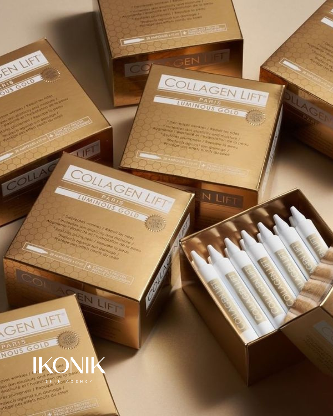 Luminous Gold Collageen –  collageendrank voor egale teint