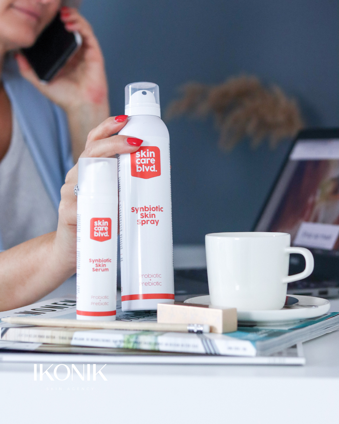 Synbiotic Skin Spray met probiotica - spray bij roodheid en irritatie